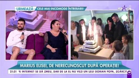 Marius Elisei, de nerecunoscut după operație! Oana Roman a dezvăluit totul în direct, la TV: ”A slăbit foarte mult!”