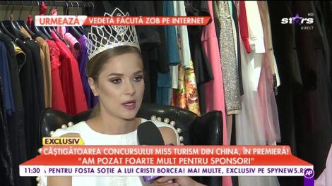 Câștigătoarea concursului Miss Turism din China, interviu în exclusivitate: ”Nu aveai voie să ieși în club”