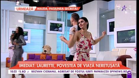 Laurette cântă piesa ”Pe drumul meu”