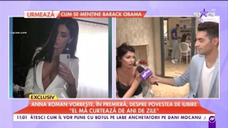 Anna Roman, vorbește în premieră despre povestea ei de iubire: ”Iubitul meu se întoarce luni în țară”