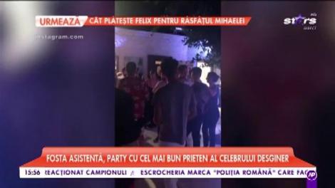 Rodica Miron s-a distrat la o petrecere privată în Mykonos