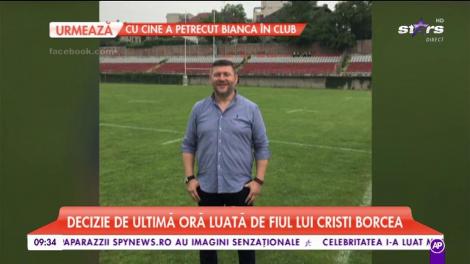 Decizie de ultimă oră luată de fiul lui Cristi Borcea. Patrick, la fel de dur ca tatăl său