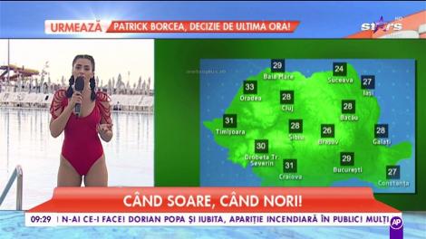 Meteo 30 iulie 2018. Vremea este condimentată cu de toate