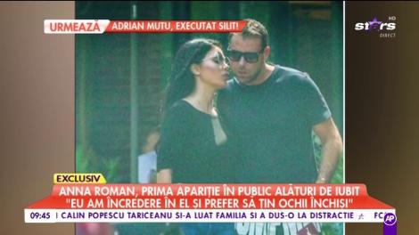 Anna Roman, prima apariție în public alături de iubitul ei italian: ”Este gelos, mă sună tot timpul”