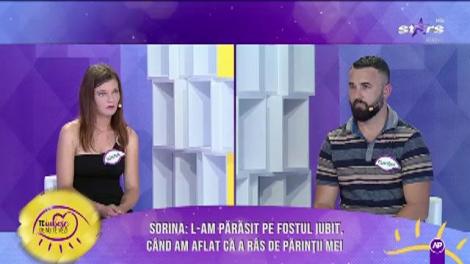 Sorina a venit să-l cunoască pe Claudiu: "L-am părăsit pe fostul iubit, când am aflat că a râs de părinții mei"