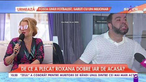 Roxana Dobre a plecat, din nou, din locuinţa lui Florin Salam, aşa cum s-a întâmplat şi în urmă cu aproape nouă luni.