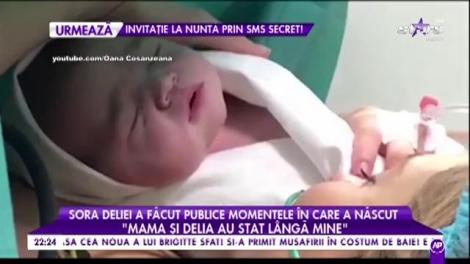 VIDEO EMOŢIONANT! Oana Matache, sora Deliei, despre momentul în care a născut: "Mama și sora mea au stat lângă mine"