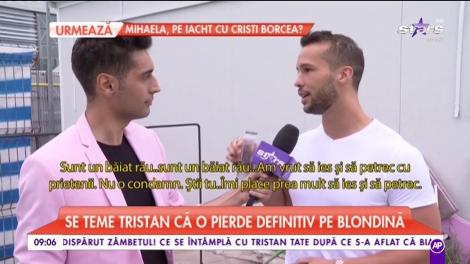 Tristan Tate, supărat după ce a aflat că Phillip Plein a pus ochii pe Bianca Drăgușanu