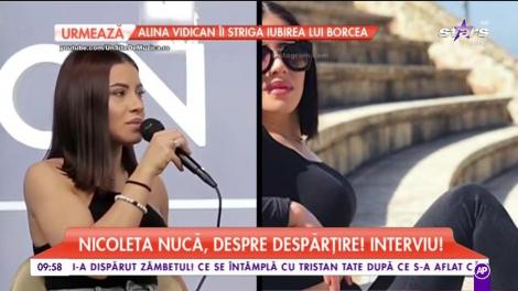 Nicoleta Nucă, despre despărțire! Ce a motivat-o pe artistă să meargă mai departe