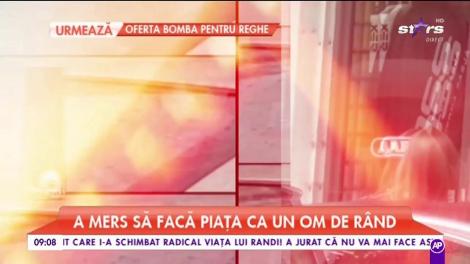 Romaniţa Iovan a mers să facă piața ca un om de rând