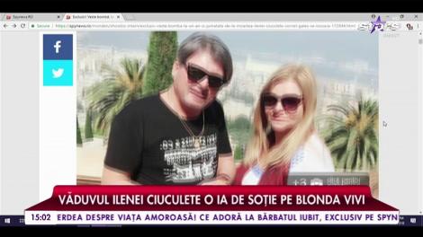 La nici doi ani de la moartea Ilenei Ciuculete, Cornel Galeș se însoară