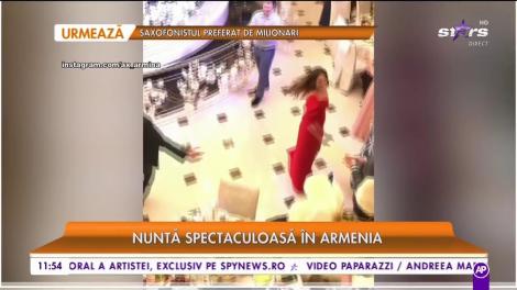 Nuntă spectaculoasă în Armenia! Mirii au cheltuit o avere ca să-și vadă visul împlinit