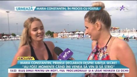 Maria Constantin face primele declaraţii despre bărbatul secret din viaţa ei