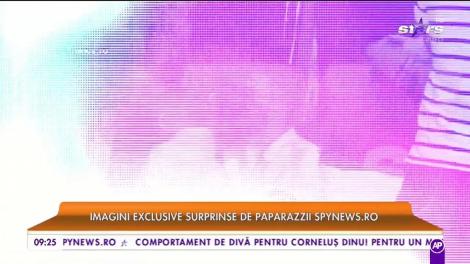 Fiul lui Cornel Dinu a ieșit cu soția în oraș, însă a lăsat-o cu ochii în soare