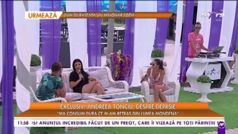 Ce schimbări vrea să facă Andreea Tonciu: „Vreau să slăbesc zece kg”