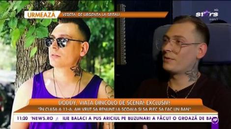 Doddy, viața dincolo de scenă: „Eu și soția mea ne-am cunoscut pe Internet”