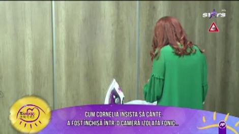 Gândurile au copleșit-o pe Cornelia și a reușit să-și ardă cămașa