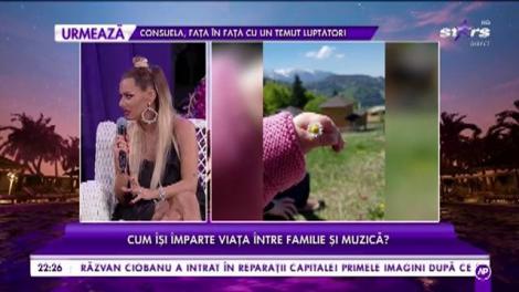 Andreea D., primele momente de panică de când a devenit mămică