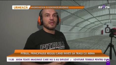 Interviu în exclusivitate cu Pitbull Atodiresei! Învaţă cum să tragi corect cu arma!
