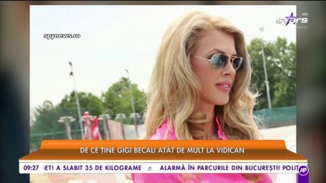 Gigi Becali nu a uitat de fina Alina Vidican! De ce ţine atât de mult latifundiarul la fosta soţie a lui Cristi Borcea