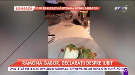 Ramona Gabor şi iubitul american au sărbătorit un an de relaţie
