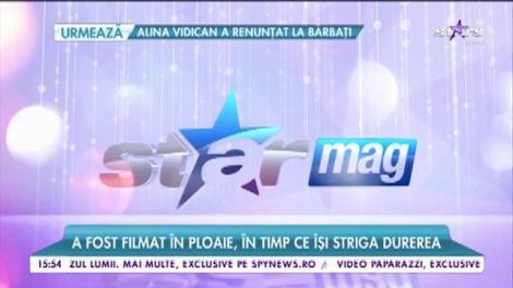 Liviu Vârciu  a ajuns să-şi strige durerea plimbându-se prin ploaie!