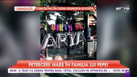 Petrecere mare în familia lui Pepe! Maria, fetiţa cea mare, a împlinit vârsta de şase ani