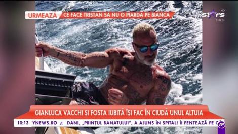 Gianluca Vacchi și fosta lui iubită Giorgia Gabriele se tachinează &icirc;n public!