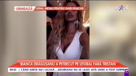 De ce a plecat Bianca Drăgușanu singură la mare