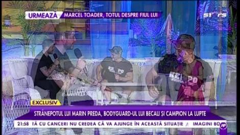Strănepotul lui Marin Preda, bodyguard-ul lui Becali şi campion la lupte