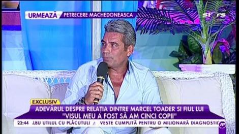 Adevărul despre relaţia dintre Marcel Toader şi fiul său!