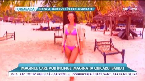 Imagini INTERZISE minorilor! Raluca Dumitru, în ipostaze incendiare în Zanzibar