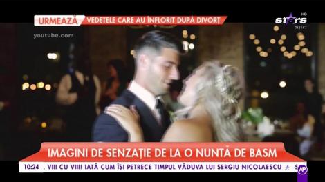 Ropote e aplauze pentu o nunta de basm, plină de emoții