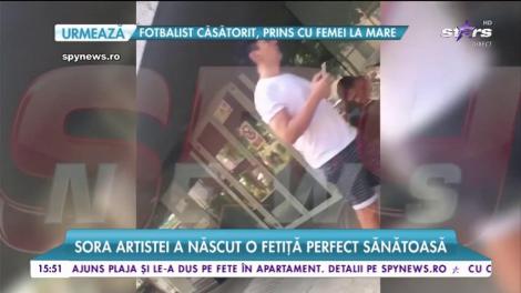 Bucurie mare în familia Elenei Gheorghe! Sora ei a născut o fetiţă perfect sănătoasă