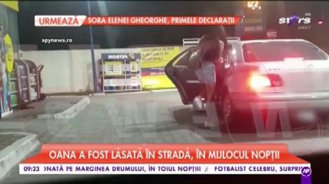 Momente de coșmar. Iubita lui Irinel Columbeanu, abandonată pe marginea drumului