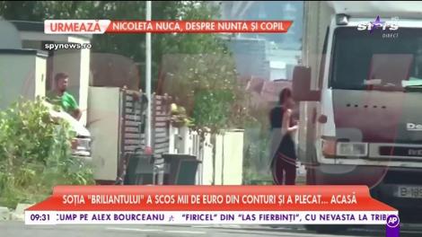 Ce face soția lui Adrian Mutu, în timp ce el este plecat din țară