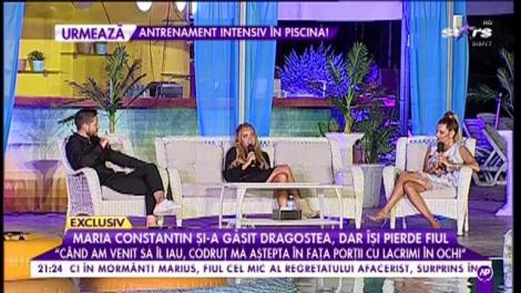 Maria Constantin și-a găsit dragostea, dar își pierde fiul!
