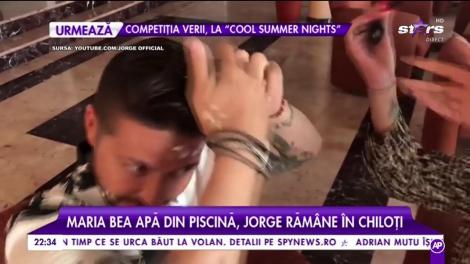 Adevăr sau provocare! Maria bea apă din pisicina, Jorge rămâne în chiloți!