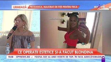 Vica Blochina, din nou pe masă de operații! Ce operații estetice și-a făcut blondina