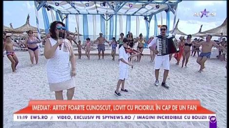 Gina Matache a cântat piesa ”Bine-i șade mesei mele”