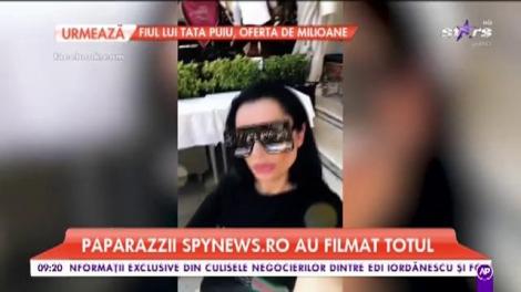 Brigitte Sfăt, surprinsă în compania lui Ciprian Marica luând masa împreună, timp de două ore