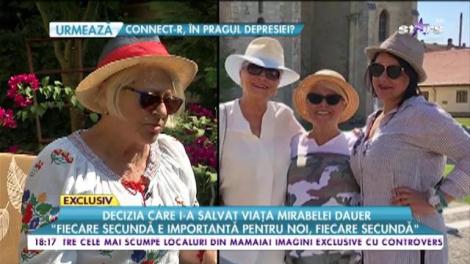 Decizia care i-a salvat viața Mirabelei Dauer: "Îi mulțumesc lui Dumnezeu că sunt sănătoasă"