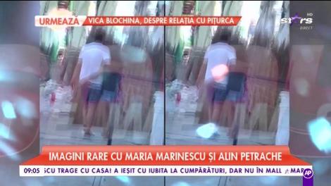 Imagini rare cu Maria Marinescu şi soţul ei, Alin Petrache