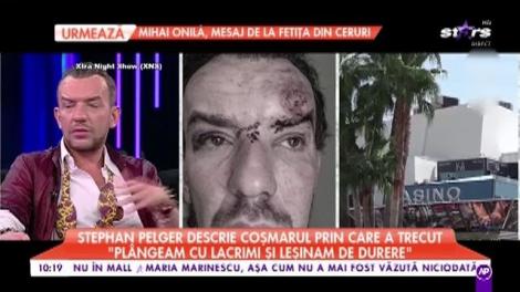 Stephan Pelger, despre coșmarul prin care a trecut: "Plangeam cu lacrimi si lesinam de durere"