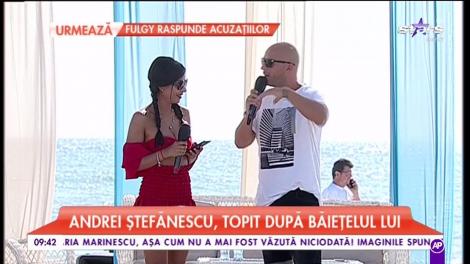 Andrei Ștefănescu, topit după băiețelul lui