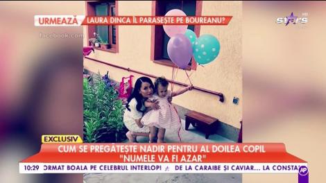 Cum se pregătește Nadir pentru al doilea copil: ”Nu am emoții, pentru că abia aștept”