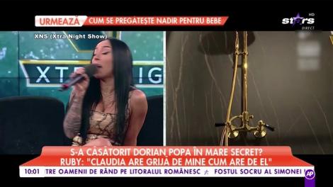S-a căsătorit Dorian Popa în mare secret? Ruby: "Soția lui Dorian Popa este cu ochii pe mine”