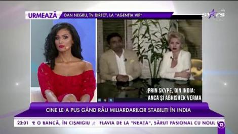 Cine le-a pus gând rău Ancăi și Abhishek Verma, cei doi miliardari stabiliți în India: "Ne-au amenințat că ne vor pune bombe, la toate mașinile și proprietățile pe care le avem"