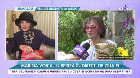 Marina Voica, surpirză de ziua ei. Cum sărbătorește artista această zi specială