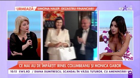 Irinel Columbeanu și Monica Gabor, partaj la șapte ani de la divorț